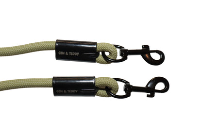 Gin & Teddy | Double Dog Leash for Walking Two Dogs - Adjustable & Tangle Free