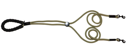 Gin & Teddy | Double Dog Leash for Walking Two Dogs - Adjustable & Tangle Free