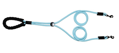 Gin & Teddy | Double Dog Leash for Walking Two Dogs - Adjustable & Tangle Free